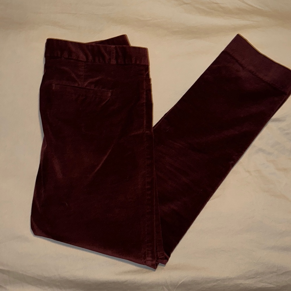 Sloan velvet pant
